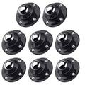 PlusRoc 8 Pack Anti-Rust Wheels Stainless Steel Self Adhesive Caster Wheels by PlusRoc