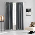 DONREN Patio Door 108 Inches Long Curtain Panels by DONREN