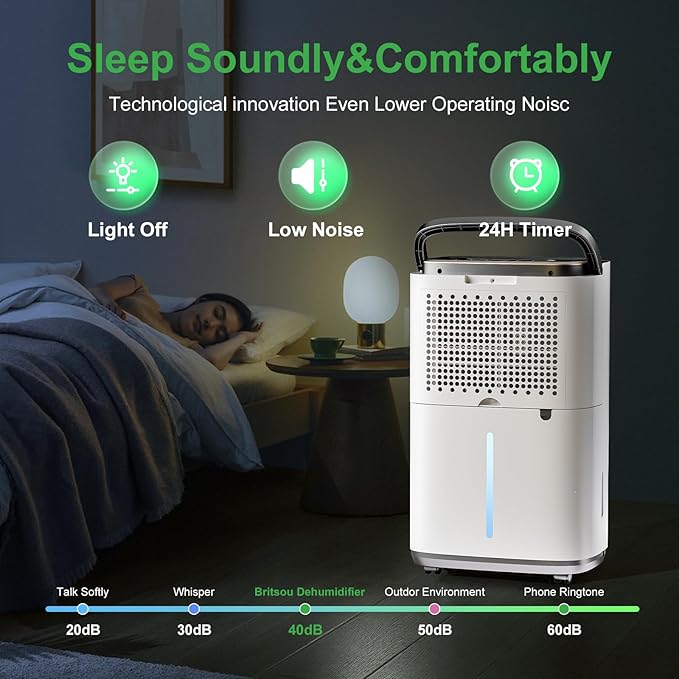 55 Pint Portable Dehumidifier - Image 8