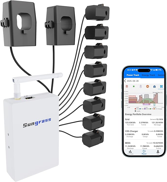 Home Energy Monitor-Real Time Electricity Usage Monitor, Power Consumption Meter by Unknown