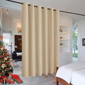 RYB HOME Blackout Room Divider Curtains Privacy Room Separator Extra Long Wide by RYBHOME