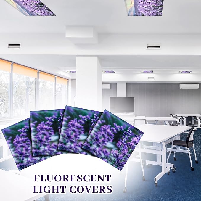 Hortsun 6 Pcs Fluorescent Light Covers - Image 5