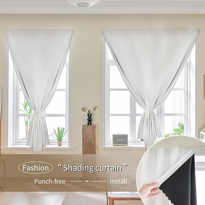 Magic Tape Stick on Portable Curtains - Image 2