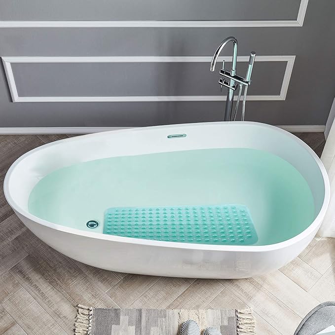 YINENN Bath Tub Shower Stall Mats 31x15.5 Inch Non-Slip and Latex Free - Image 5