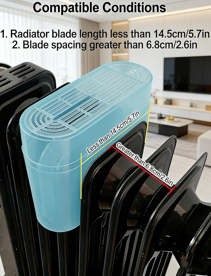 Oil Filled Humidifier Water Tank, Radiator Humidifier, Water Container - Image 3