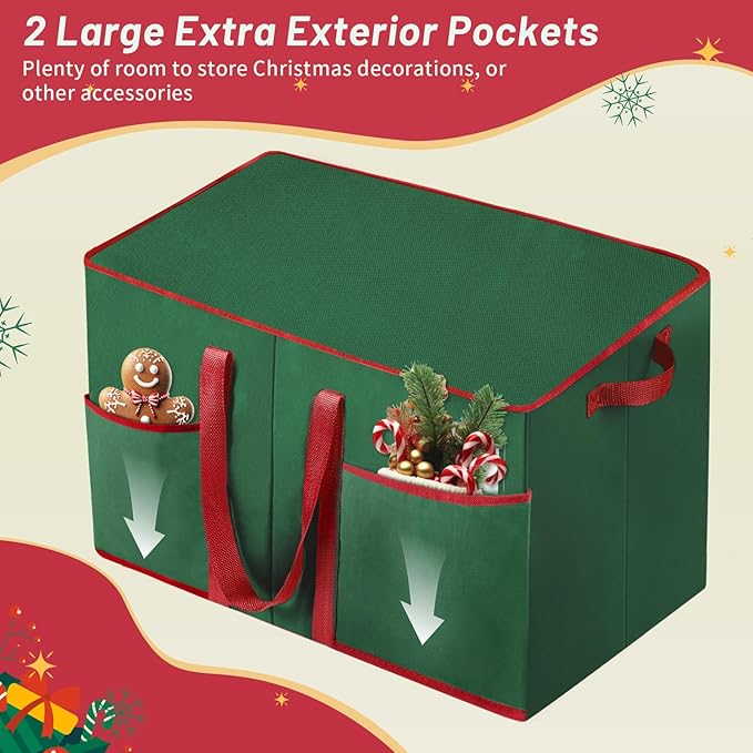 Nutcracker and Figurine Collectibles Storage Box， Large Ornament Storage - Image 6