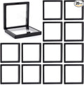 Framendino, 20 Pack Black 3D Floating Frame Display Case Challenge Coin by Unknown