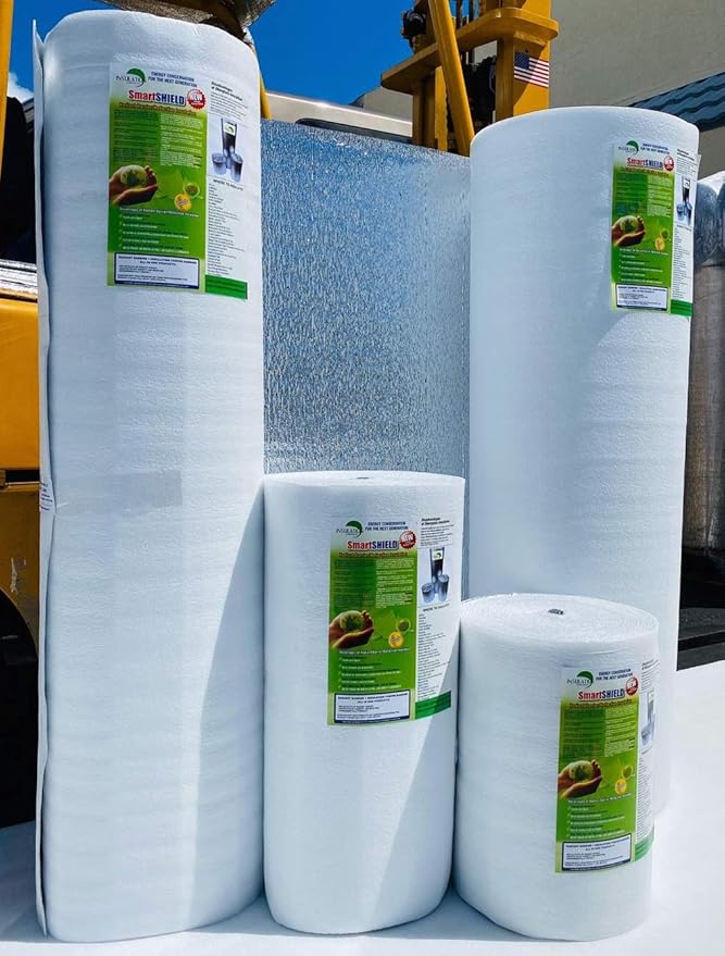 SmartSHIELD -3mm 48"x50ft Reflective Insulation roll, Foam Core Radiant Barrier - Image 5