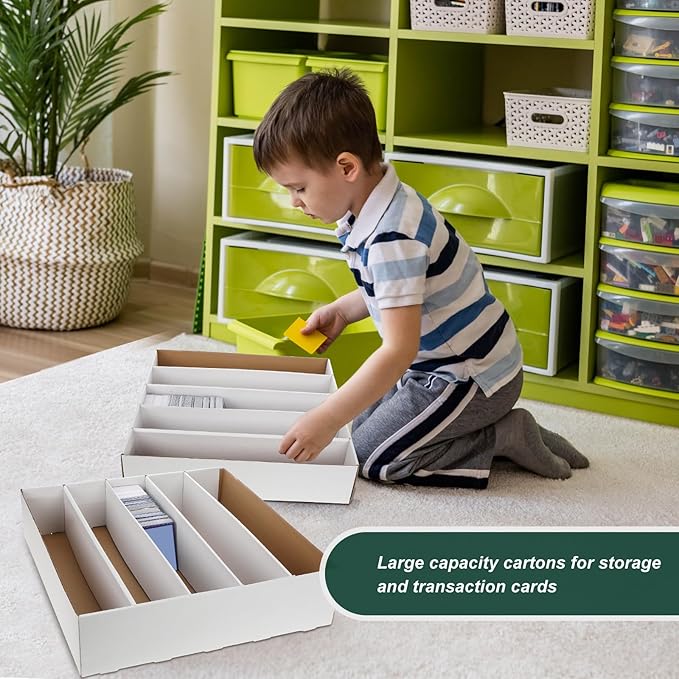 Yexiya 5000 Count Card Storage Boxes - Image 4