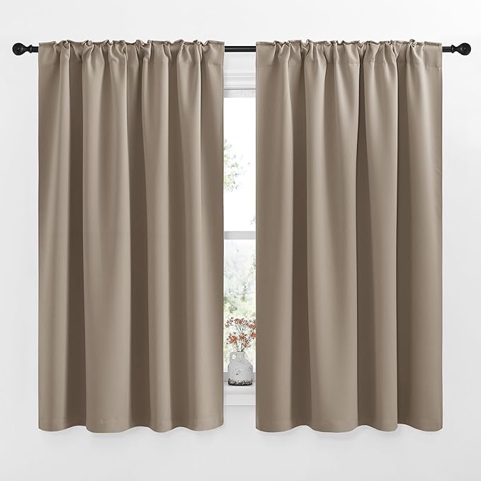 NICETOWN Bedroom Blackout Curtain Panels - Image 2