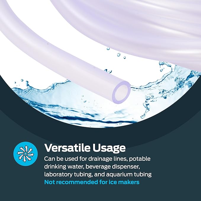 Eastman 0.17 Inch ID PVC Clear Vinyl Tubing, 20 Foot Length - Image 3