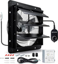 14 Inch Wall Mounted Shutter Exhaust Fan by Hipoilk