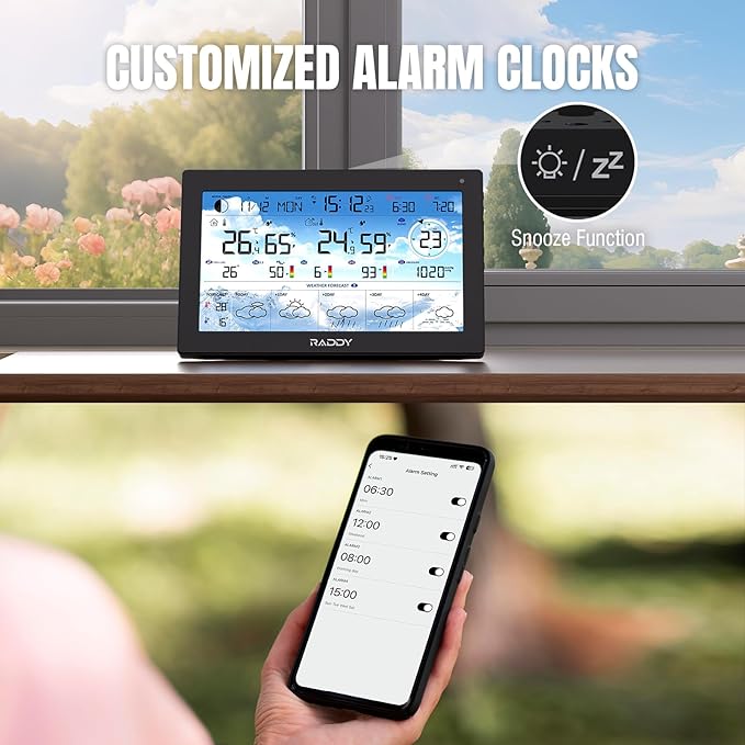 Raddy N90 Wi-Fi Weather Station - Image 5