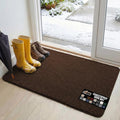 GORILLA GRIP SOAKSTOPPER Dog Door Mat, 48x30 Machine Washable Rug Absorbent by GorillaGrip