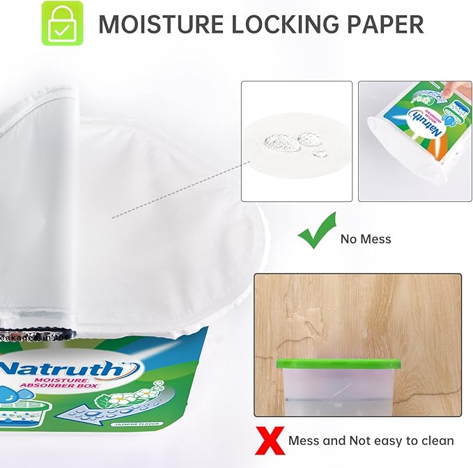 NATRUTH Moisture Absorber boxes, Jasmine 800ml*12.5OZ Closet Dehumidifier - Image 5