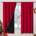 BGment Christmas Thermal Insulated 100% Blackout Curtains by BGment