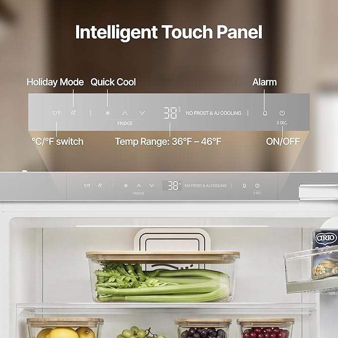 Ca'Lefort Undercounter Panel Ready Fridge, Built-in Full Freshness Panel-Ready - Image 4