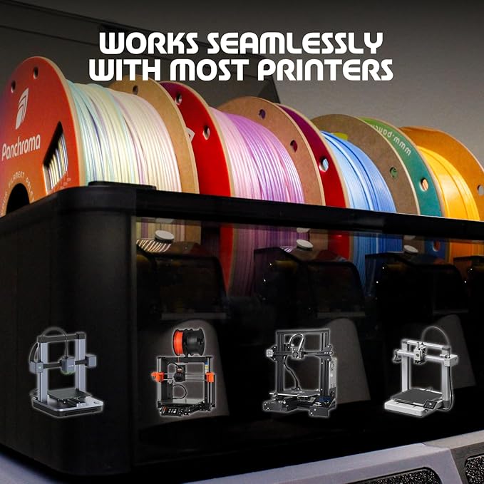 Polymaker Panchroma Gradient PLA Translucent Orange and Yellow 3D Printing - Image 5