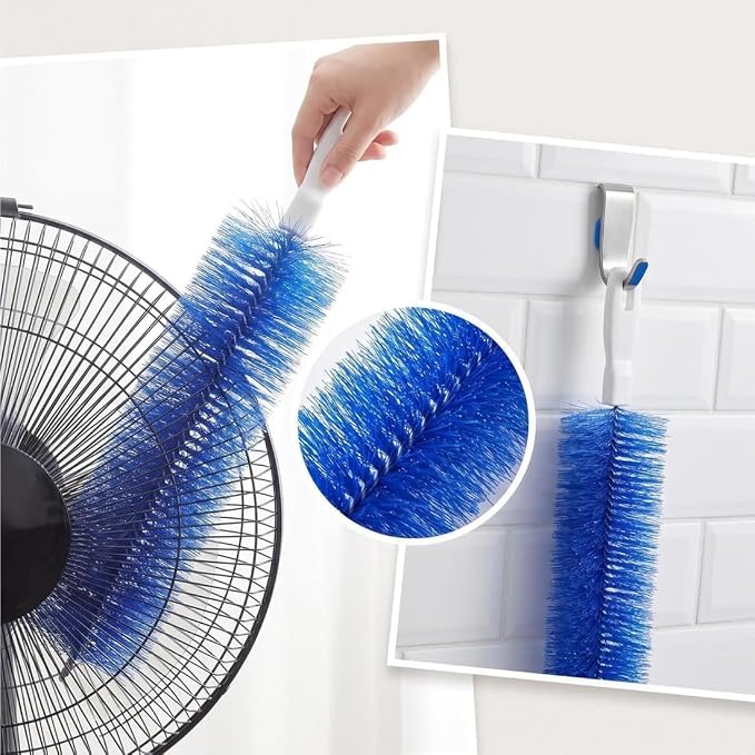 Fan Cleaning Brush, Bendable Microfiber Head, Reusable Dust Remover, Ldeal - Image 5
