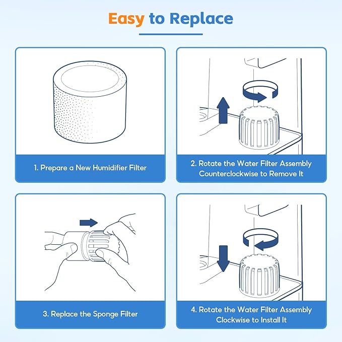 20-Pack Top Fill Humidifier Replacement Filters - Image 6