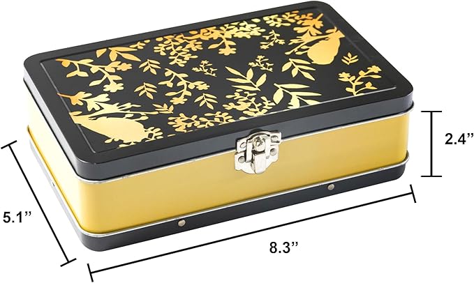 DAHO Metal Storage Box with Hinge - Image 5
