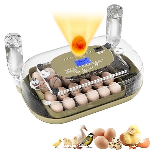 XOTTI Incubator for Hatching Eggs, 24 Egg Incubator by XOTTI
