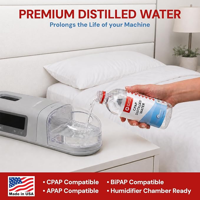 Resway American Red Cross CPAP Distilled Water Travel Bottles - Image 5