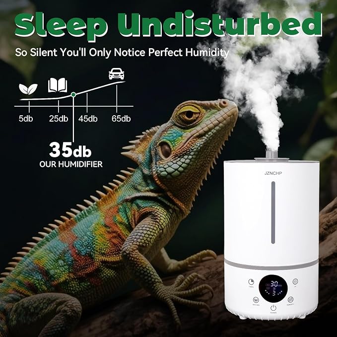 Humidifier for plants, Reptile fogger, Dual Tank Mode & Dual Probes - Image 5