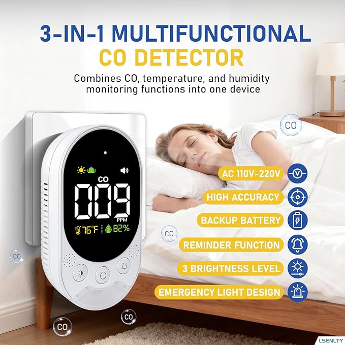 Portable Carbon Monoxide Detector - Image 2