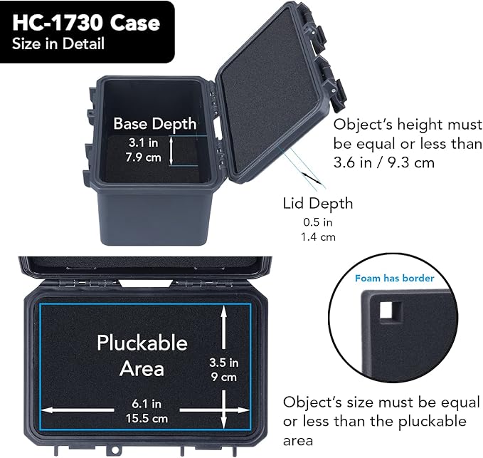 Lykus HC-1730 Mini Hard Case Dry Box - Image 3