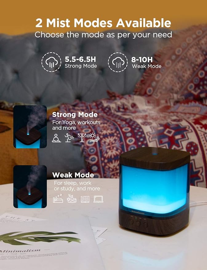InnoGear Diffusers for Essential Oils, 300ml Oil Diffuser Aromatherapy - Image 3
