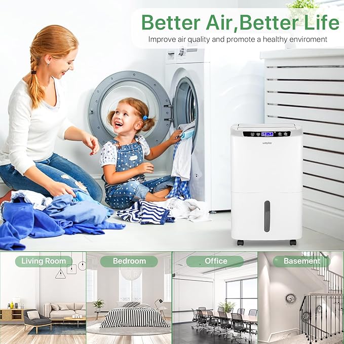 Waykar 2000 Sq. Ft. Energy Star 2025 Dehumidifier - Image 5
