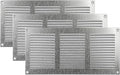 Vent Systems 12" x 6" Inch Scratch Resistant Galvanized Metal Vent Cover by VentSystems