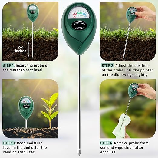 Plant Moisture Meter, Plant Water Meter, Soil Moisture Meter - Image 4