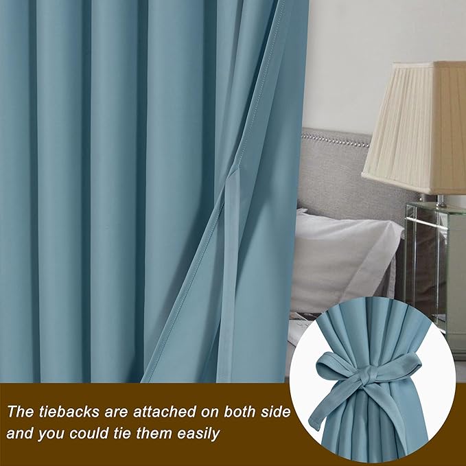 Hiasan Sliding Glass Door Blackout Curtains - Image 3