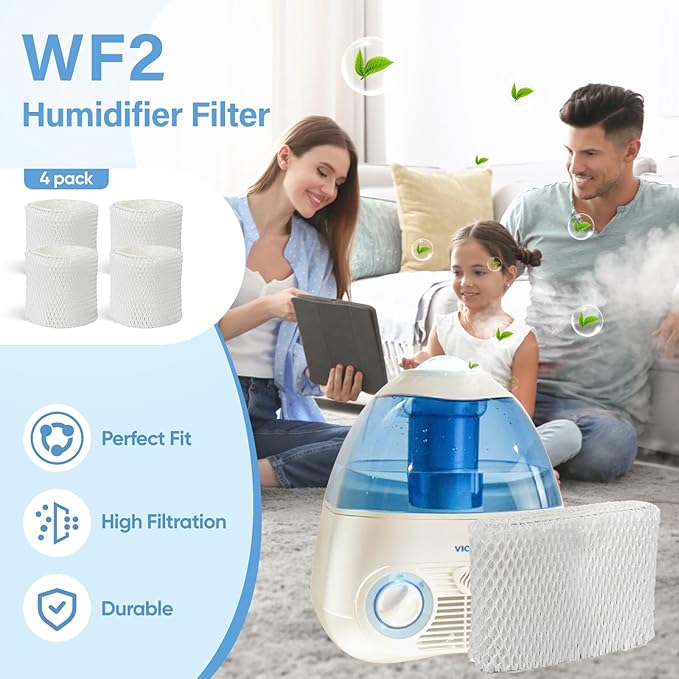 4 Pack WF2 Humidifier Wick Filter Replacement - Image 5