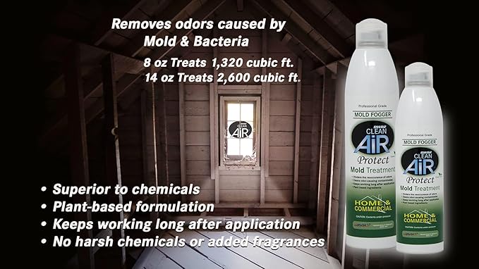Protect™ Home & Commercial Mold-Treatment Plant-Based Mold-Odor Remover Fogger - Image 3