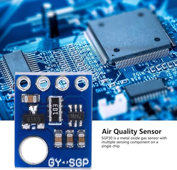 SGP30 Detector Module, eCO2 Air Quality Sensor Module - Image 9