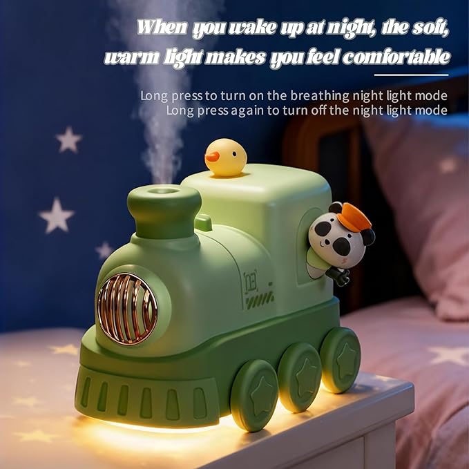 Portable Mini Humidifier, 300ml USB Desktop Personal Cool Mist Small Humidifiers - Image 5