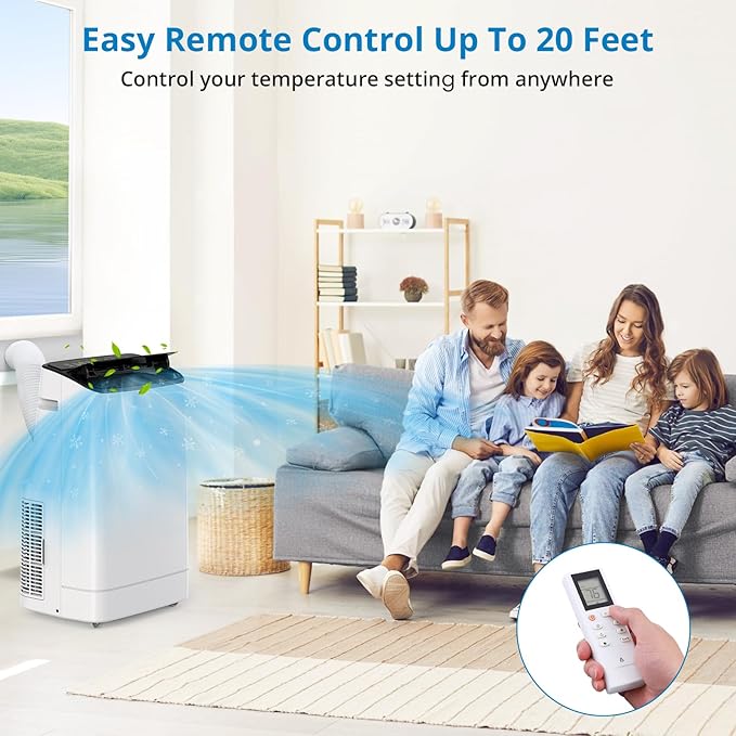 GarveeLife 14, 000 BTU Portable Air Conditioner - Image 6