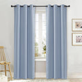 NICETOWN Curtain Blackout Drape Panel, Single Panel, 42 x 84 inch, Vintage Blue by NICETOWN