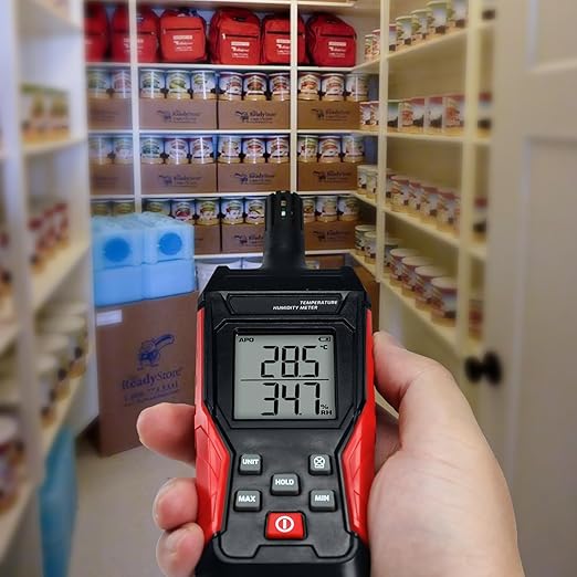 Temperature Humidity Meter, Digital Hygrometer Temperature Indoor and Outdoor - Image 6