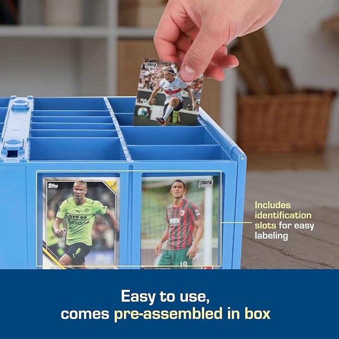 BCW Collectible Card Bin | Holds 3200 Cards Each | Includes 4 Dividers Per Bin - Image 4