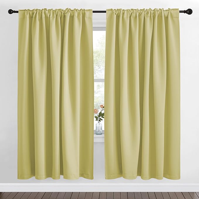 NICETOWN Living Room Blackout Draperies Curtains - Image 2