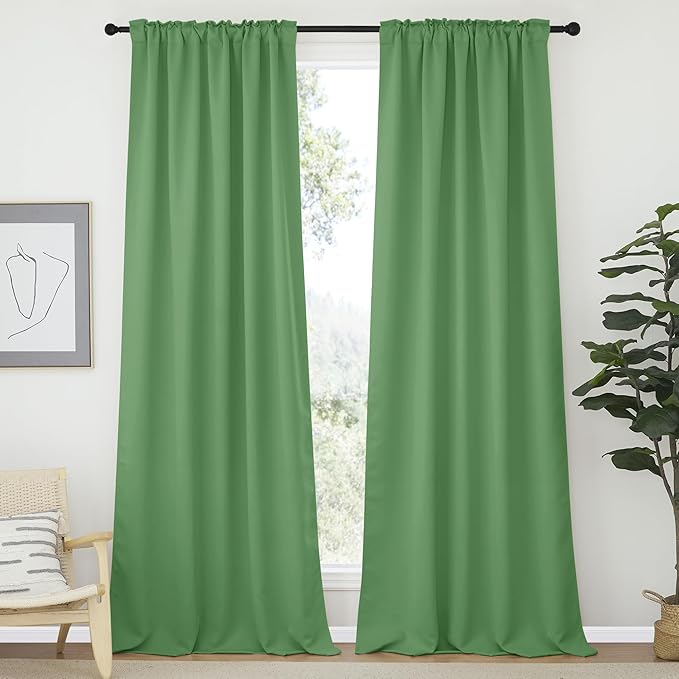NICETOWN Bedroom Blackout Curtain Panels - Image 2
