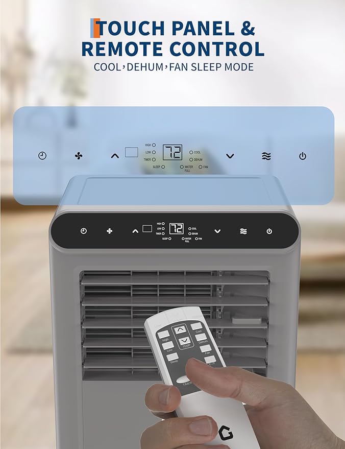GarveeHome 8, 000 BTU Portable Air Conditioners - Image 3