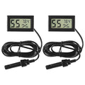 2Pcs TPM-10 Digital Mini Hygrometer Thermometer Gauge by AITIAO