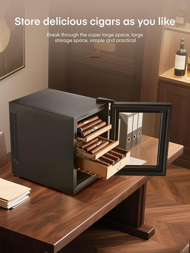 FOHERE Cigar Humidor Electric 33L - Image 6