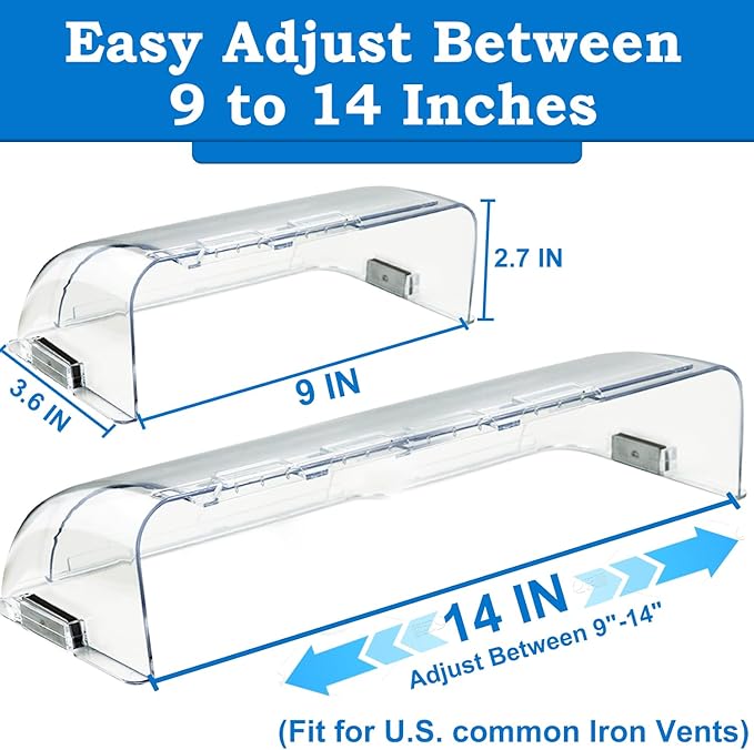 Heating & Air Vent Deflector for Vents, Floor Registers - Image 2