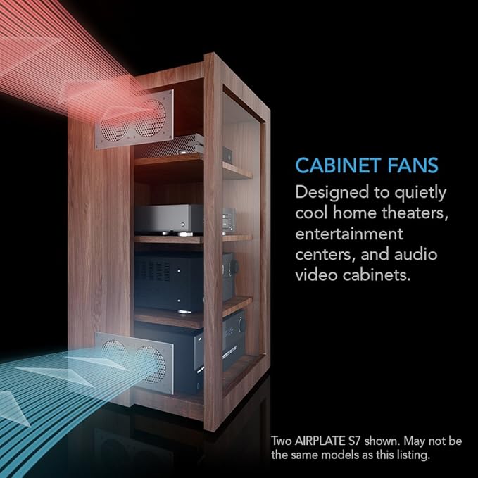 AC Infinity AIRPLATE S3, Quiet Cooling Fan System 6" - Image 2